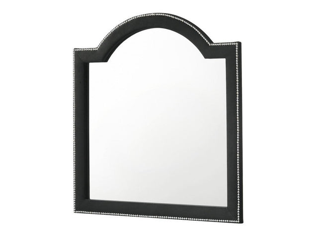 Cameo Black Dresser Mirror - Ornate Home