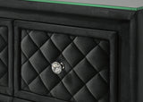 Cameo Black Panel Bedroom Set - Ornate Home