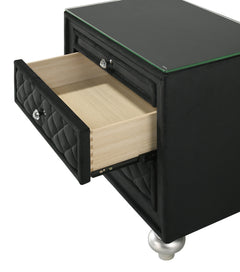Cameo Black Panel Bedroom Set - Ornate Home