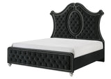 Cameo Black Panel Bedroom Set - Ornate Home