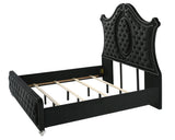 Cameo Black Panel Bedroom Set - Ornate Home
