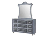 Cameo Gray Dresser & Mirror - Ornate Home