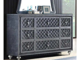 Cameo Gray Dresser - Ornate Home