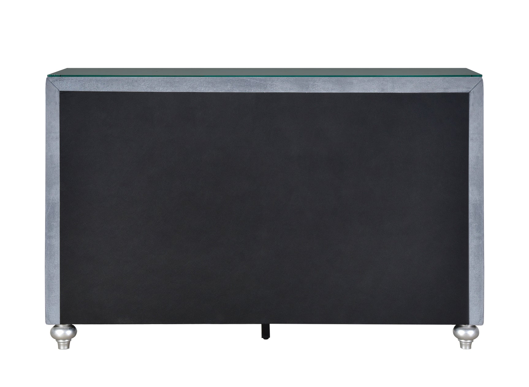 Cameo Gray Upholstered Panel Bedroom Set - Ornate Home