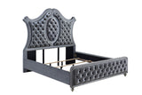 Cameo Gray Upholstered Panel Bedroom Set - Ornate Home