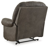 Camera Time Gunmetal Recliner (Online Special Price) - Ornate Home