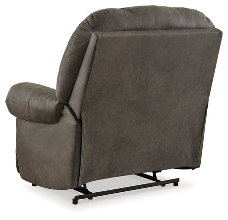 Camera Time Gunmetal Recliner - Ornate Home
