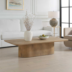 Camerlin Oak Coffee Table - Ornate Home