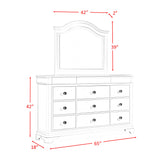 Cameron 4-Piece Cherry Queen Sleigh Bedroom Set - Ornate Home