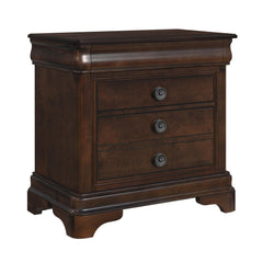 Cameron 6-Piece Cherry King Sleigh Bedroom Set - Ornate Home