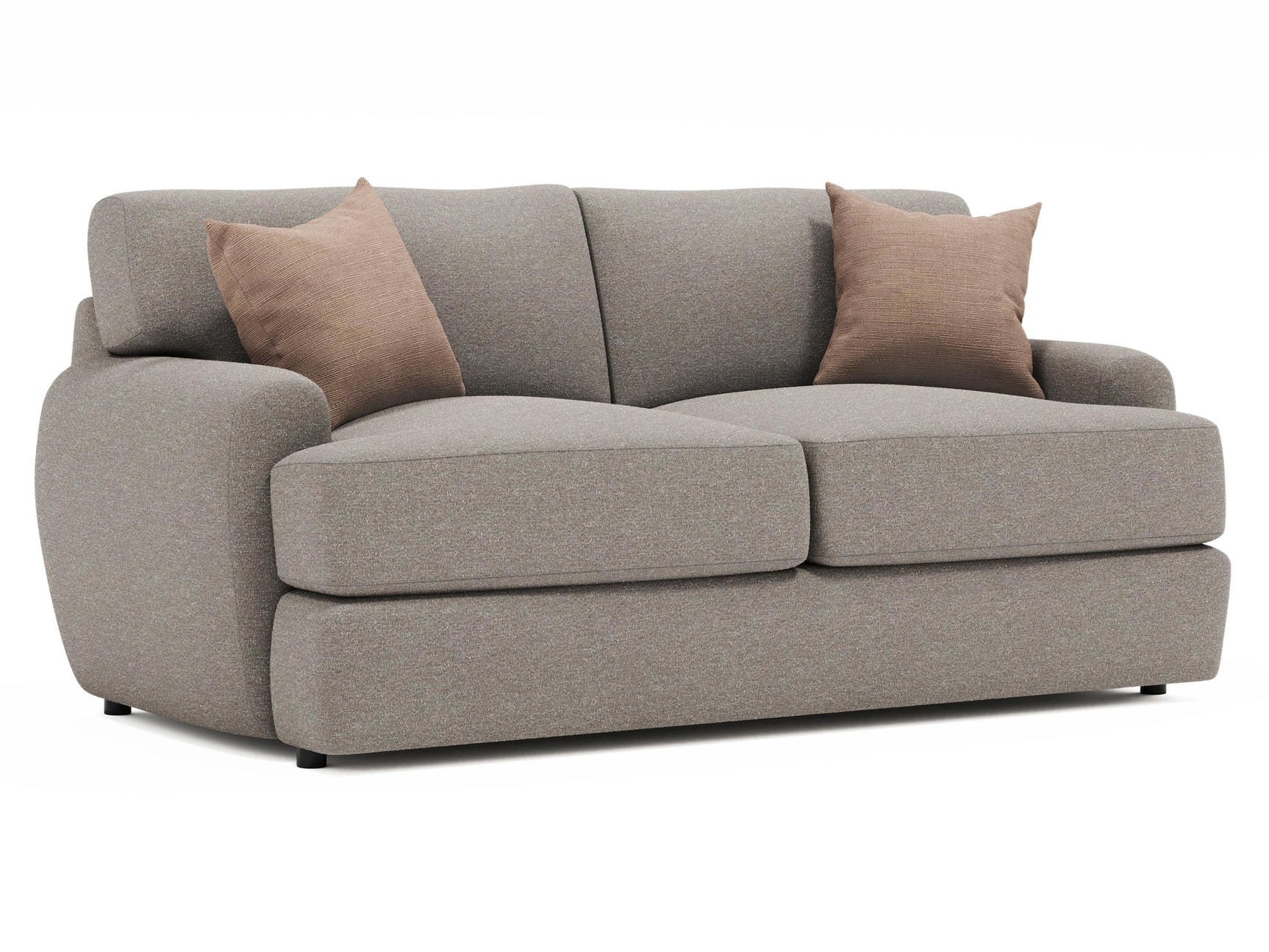 Cameron Beige/Tan Fabric Loveseat - Ornate Home