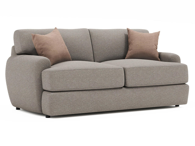 Cameron Beige/Tan Fabric Loveseat - Ornate Home