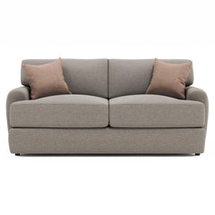 Cameron Beige/Tan Fabric Loveseat - Ornate Home