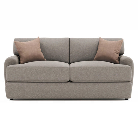 Cameron Beige/Tan Fabric Loveseat - Ornate Home