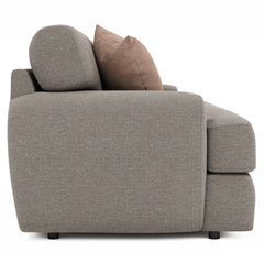 Cameron Beige/Tan Fabric Loveseat - Ornate Home
