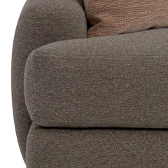 Cameron Beige/Tan Fabric Swivel Chair - Ornate Home