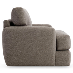 Cameron Beige/Tan Fabric Swivel Chair - Ornate Home