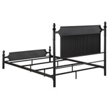 Cameron Black Queen Panel Bed - Ornate Home