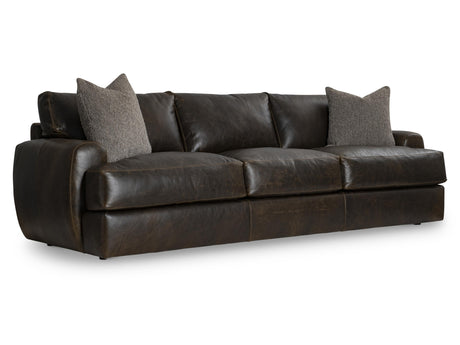 Cameron Brown Leather Sofa - Ornate Home