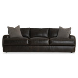 Cameron Brown Leather Sofa - Ornate Home