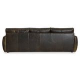 Cameron Brown Leather Sofa - Ornate Home