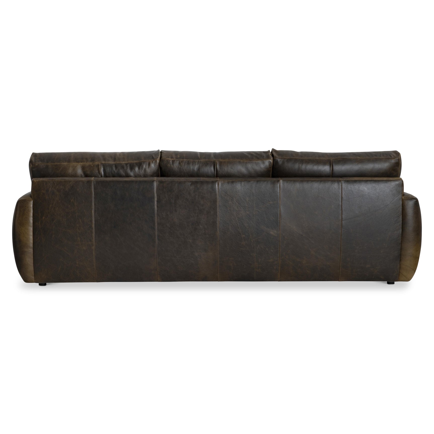 Cameron Brown Leather Sofa - Ornate Home
