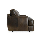 Cameron Brown Leather Sofa - Ornate Home
