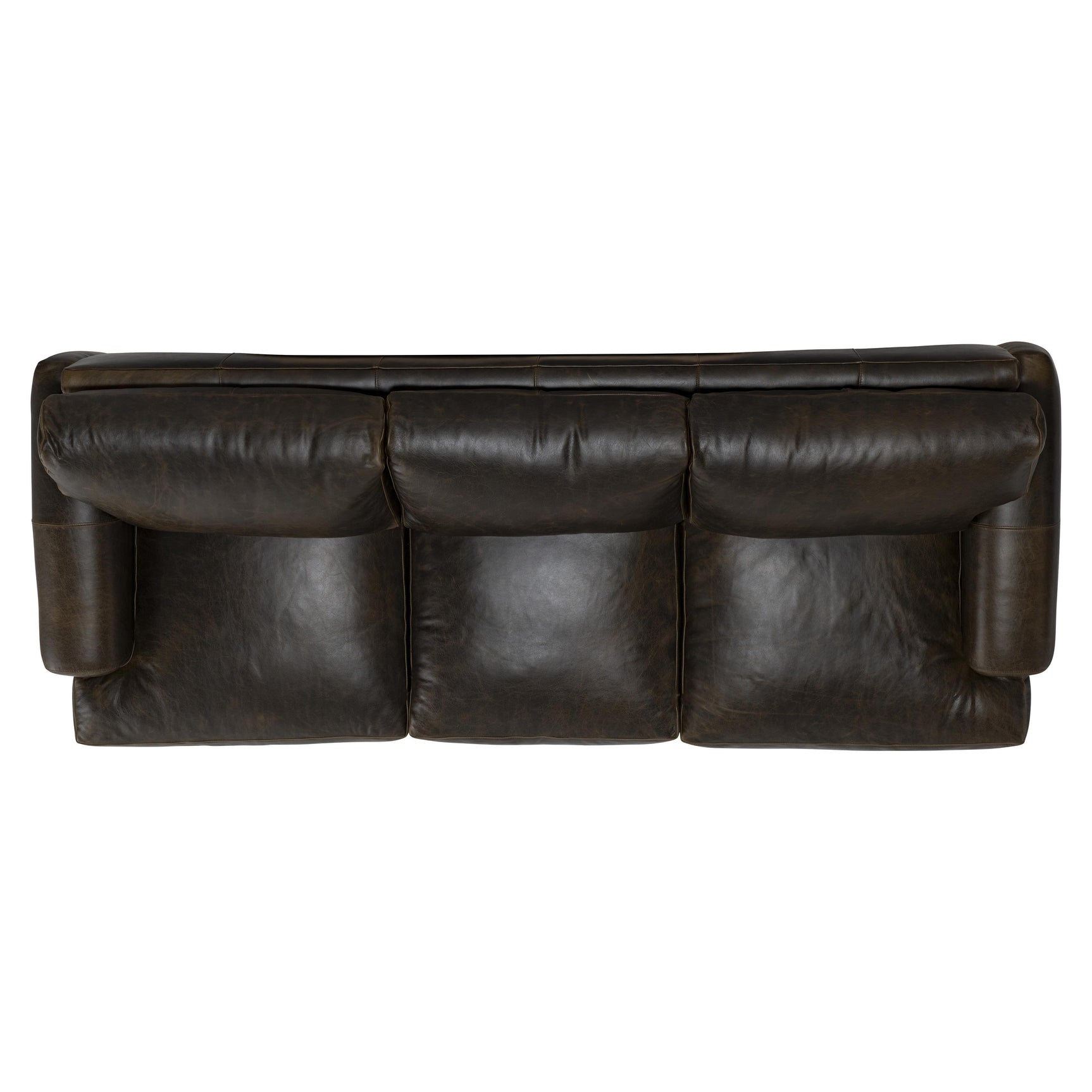 Cameron Brown Leather Sofa - Ornate Home