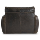 Cameron Brown Leather Swivel Chair - Ornate Home