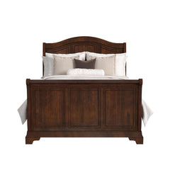 Cameron Cherry Queen Sleigh Bed