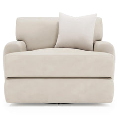 Cameron Cream Swivel Chair - Ornate Home