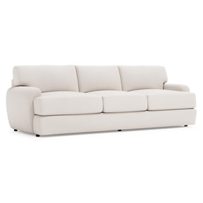 Cameron Ivory Sofa Without Pillows - Ornate Home