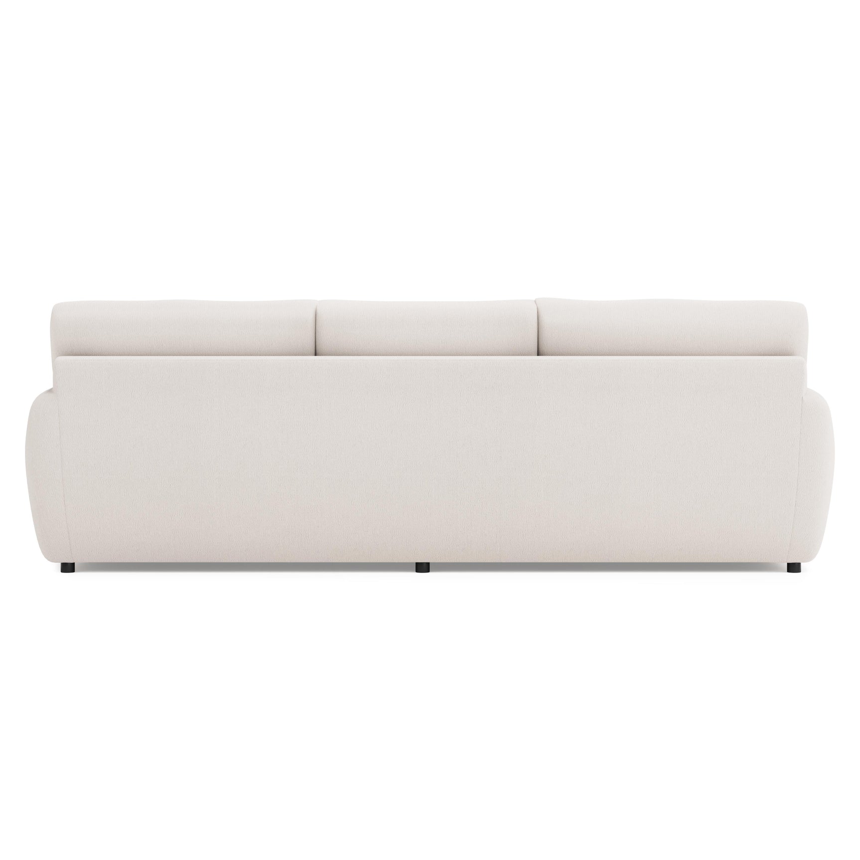 Cameron Ivory Sofa Without Pillows - Ornate Home