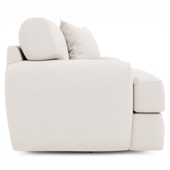 Cameron Ivory Swivel Chair - Ornate Home