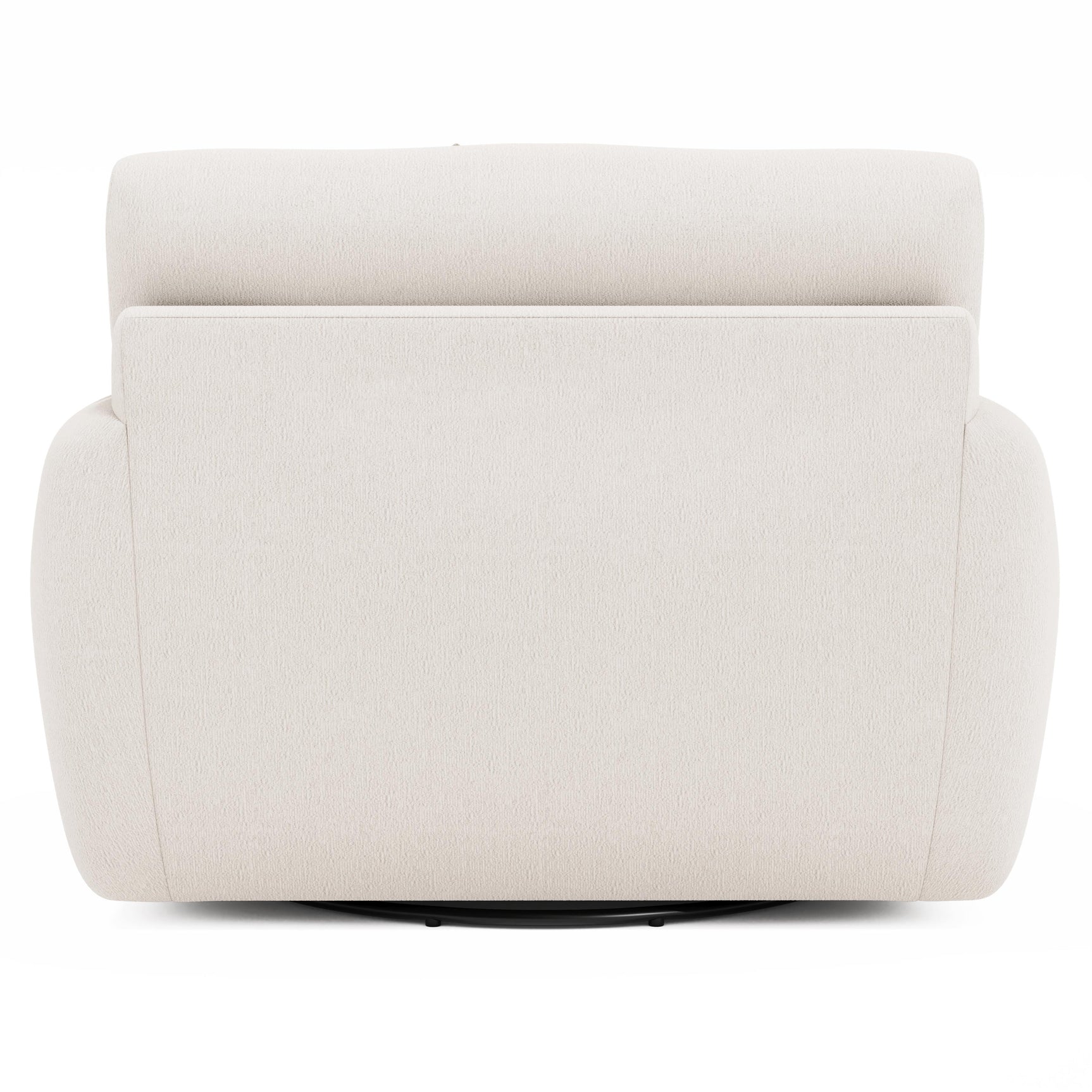 Cameron Ivory Swivel Chair - Ornate Home