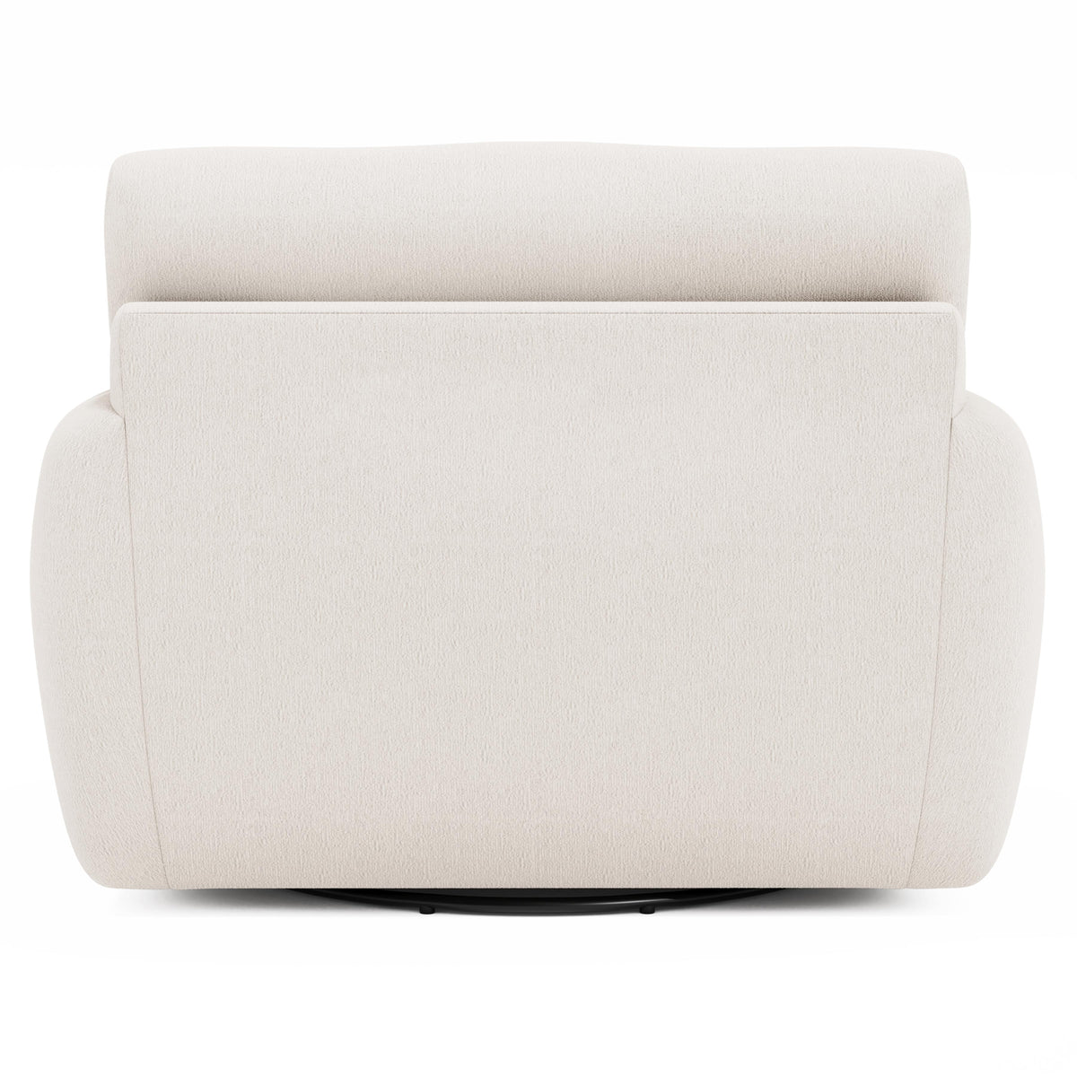 Cameron Ivory Swivel Chair - Ornate Home