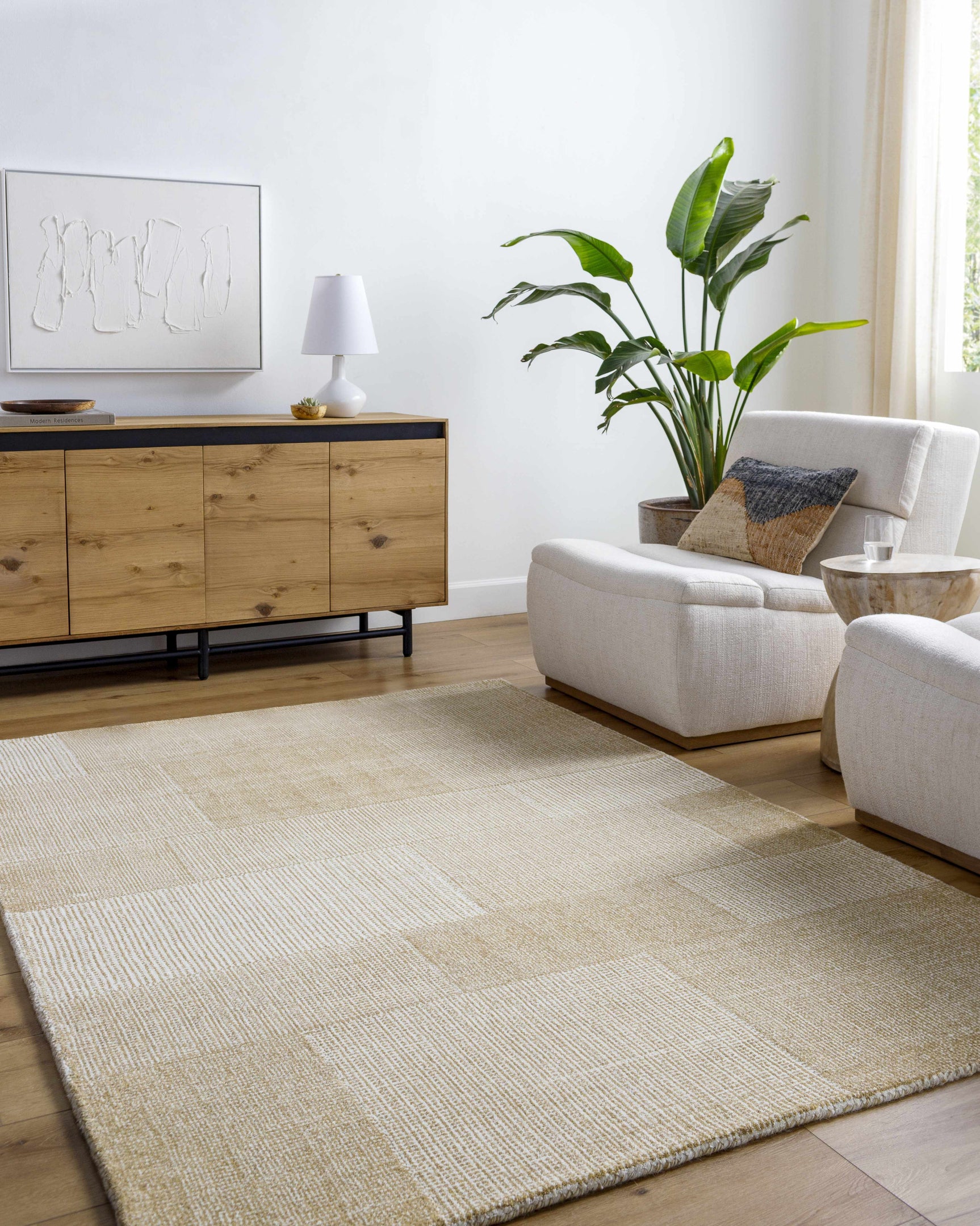 Camila Cream Area Rug - Ornate Home