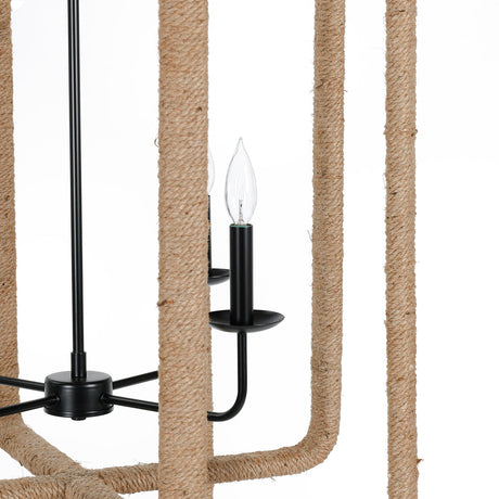 Camila Light Brown Chandelier - Ornate Home