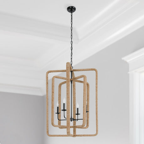 Camila Light Brown Chandelier - Ornate Home