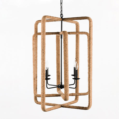 Camila Light Brown Chandelier - Ornate Home