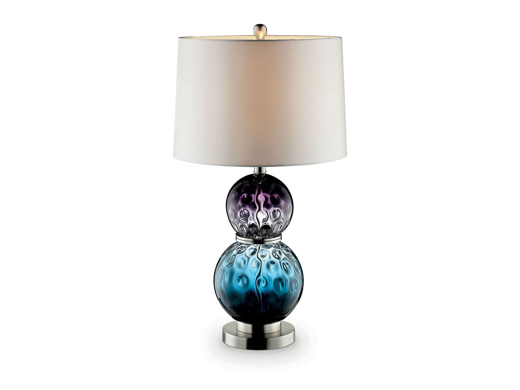 Camila Purple/Blue Table Lamp - Ornate Home