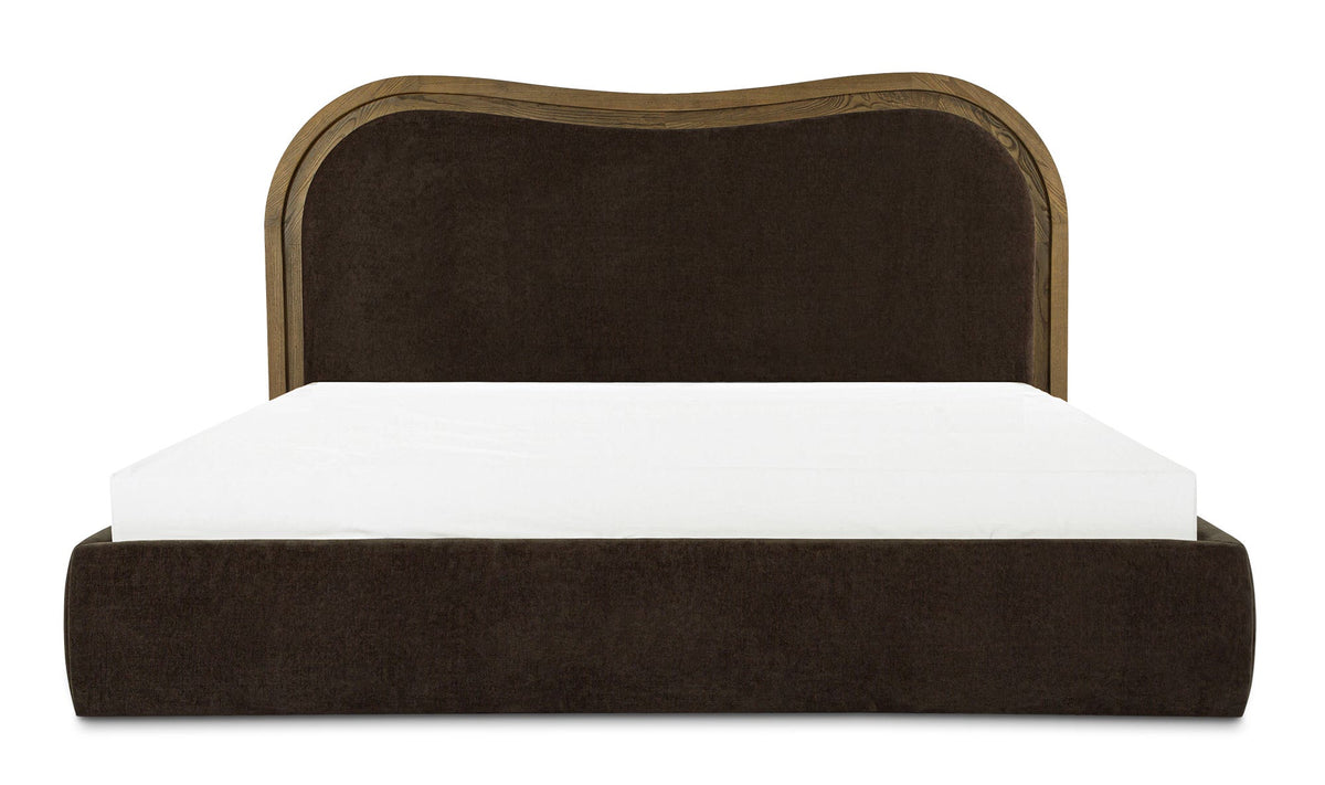 Camilla Warm Brown King Bed - Ornate Home