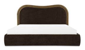 Camilla Warm Brown King Bed - Ornate Home