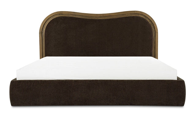 Camilla Warm Brown King Bed - Ornate Home