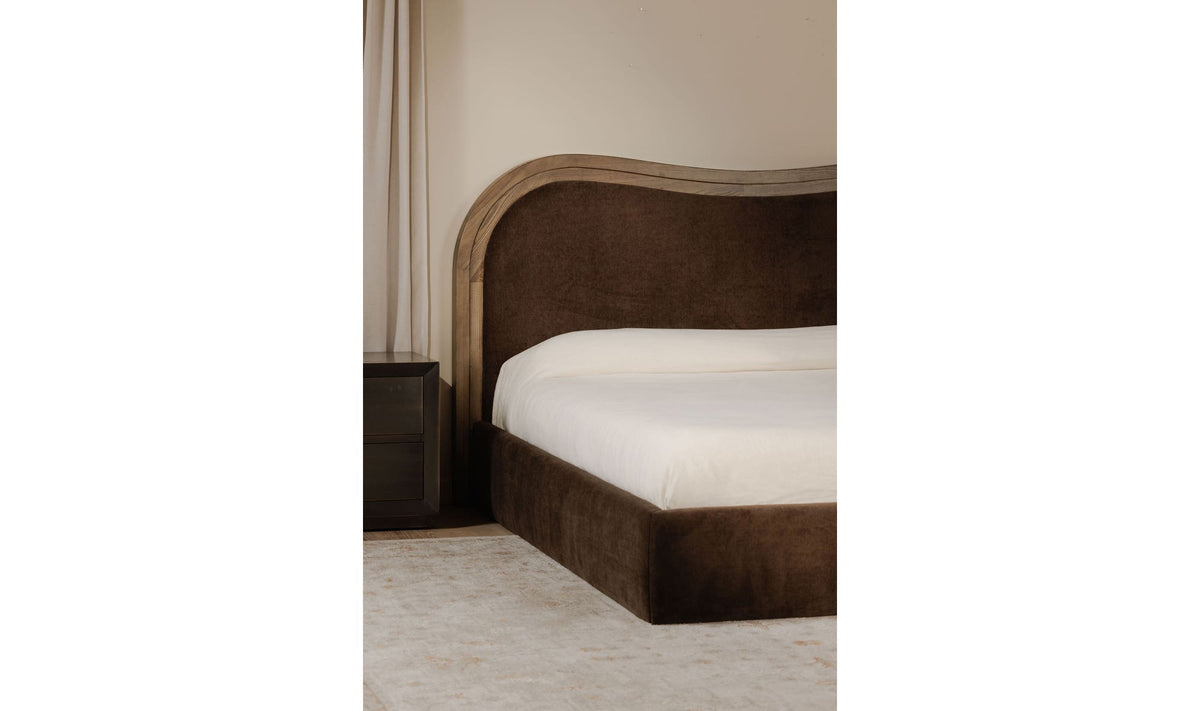 Camilla Warm Brown King Bed - Ornate Home