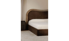 Camilla Warm Brown King Bed - Ornate Home