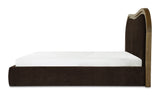 Camilla Warm Brown King Bed - Ornate Home