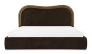 Camilla Warm Brown Queen Bed - Ornate Home