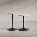 Camille Gunmetal Nesting Table (Set of 2) - Ornate Home