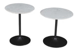 Camille Gunmetal Nesting Table (Set of 2) - Ornate Home